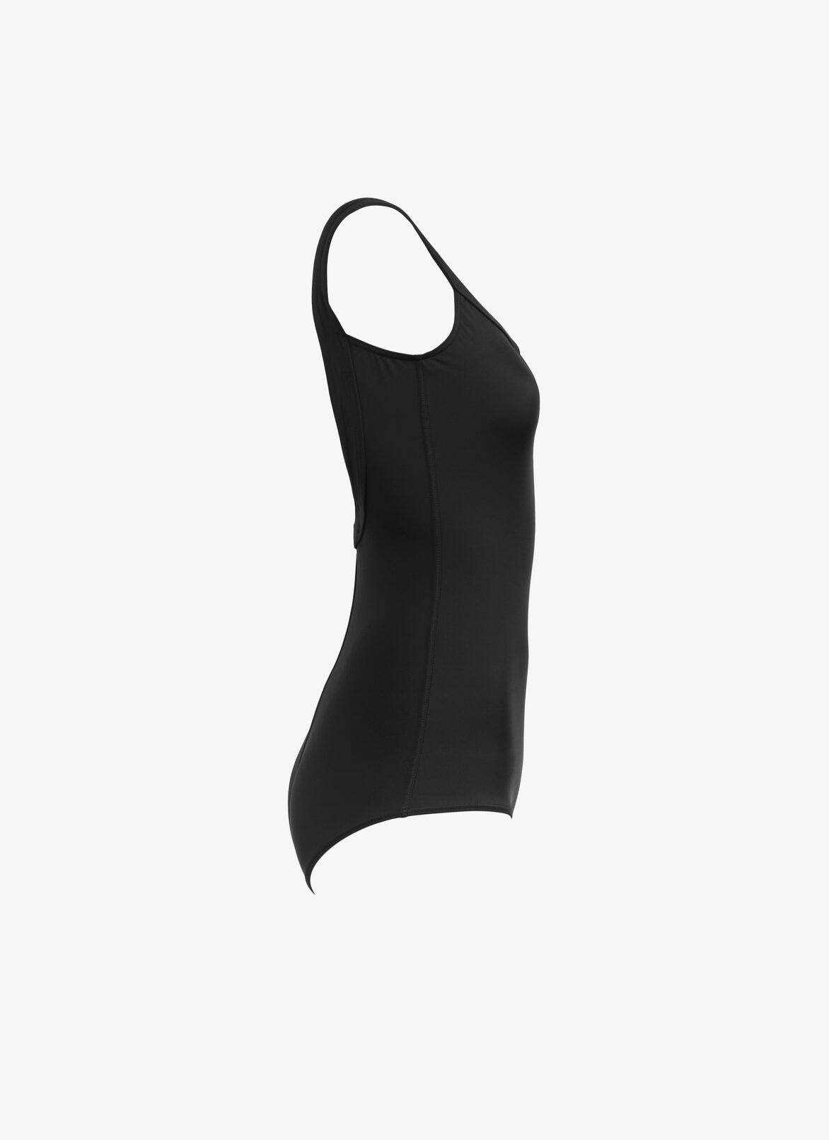 Open-Back Swimsuit ALAÏA BLACK OPEN-BACK SWIMSUIT